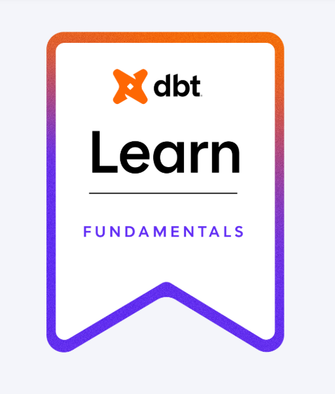 dbt certificate 1