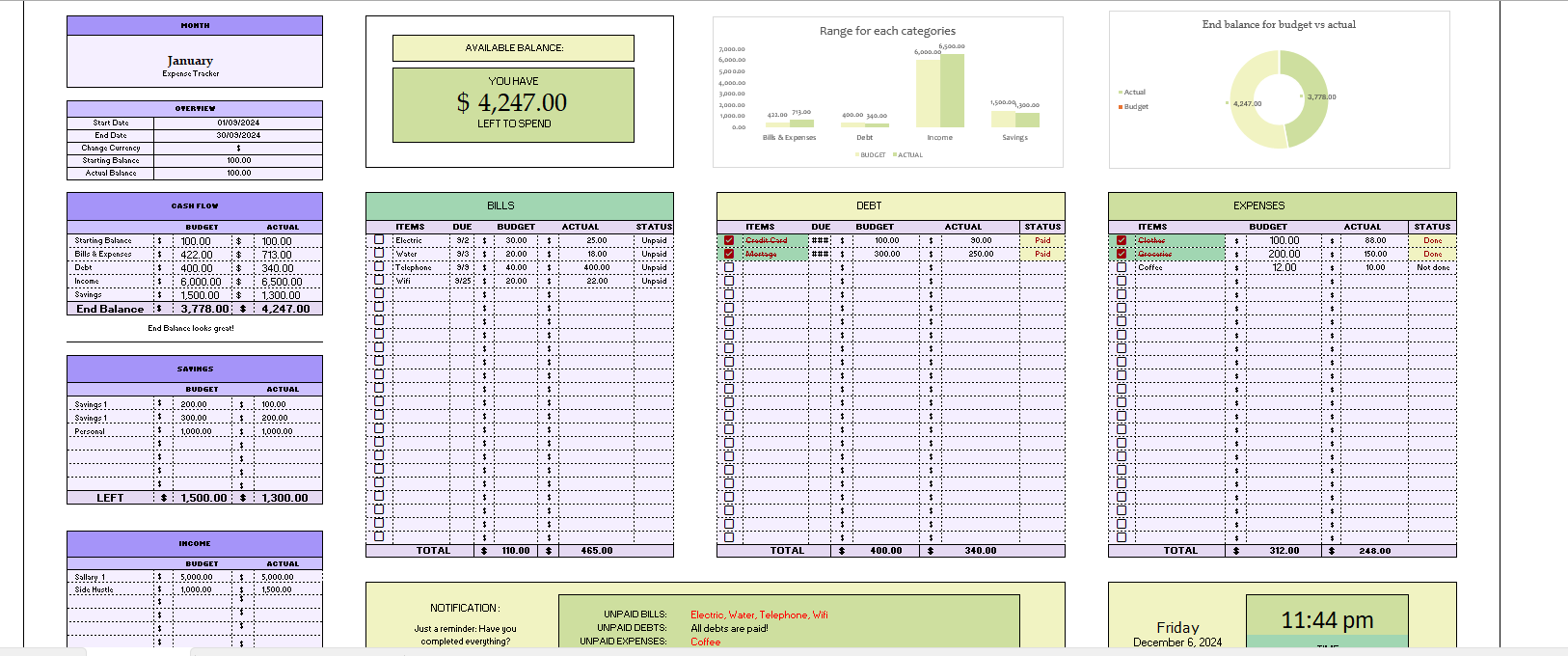 Task tracker screenshot 2